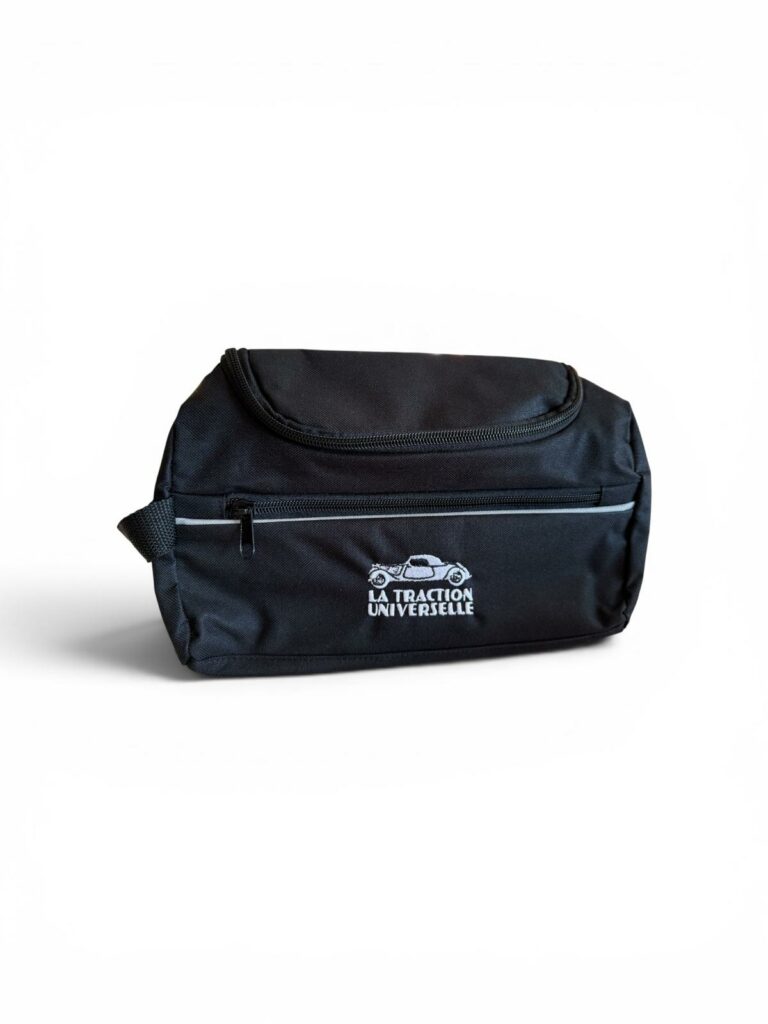 Petite trousse de toilette noire